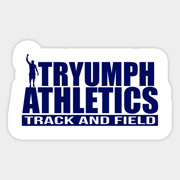 The Track and Field Sticker by tryumphathletics